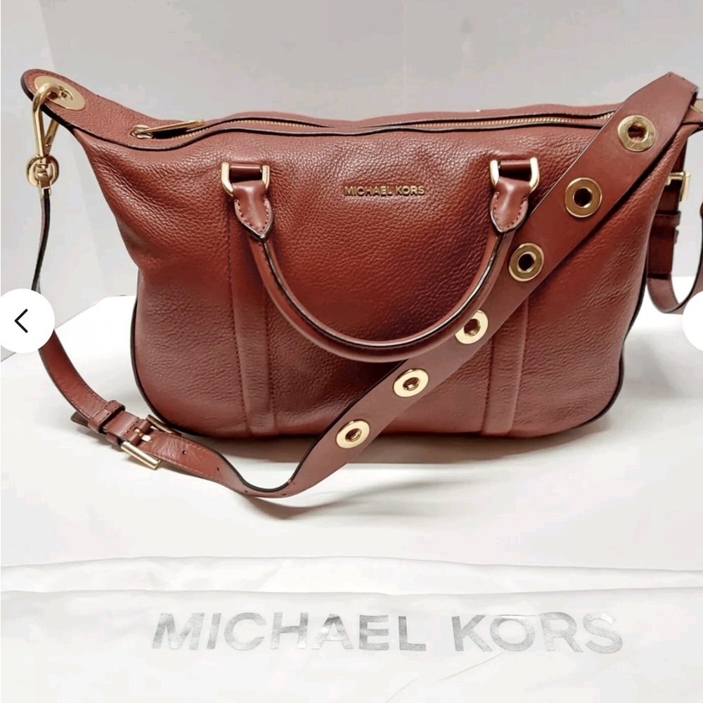 🤎Michael Kors Lg Raven Shoulder Satchel